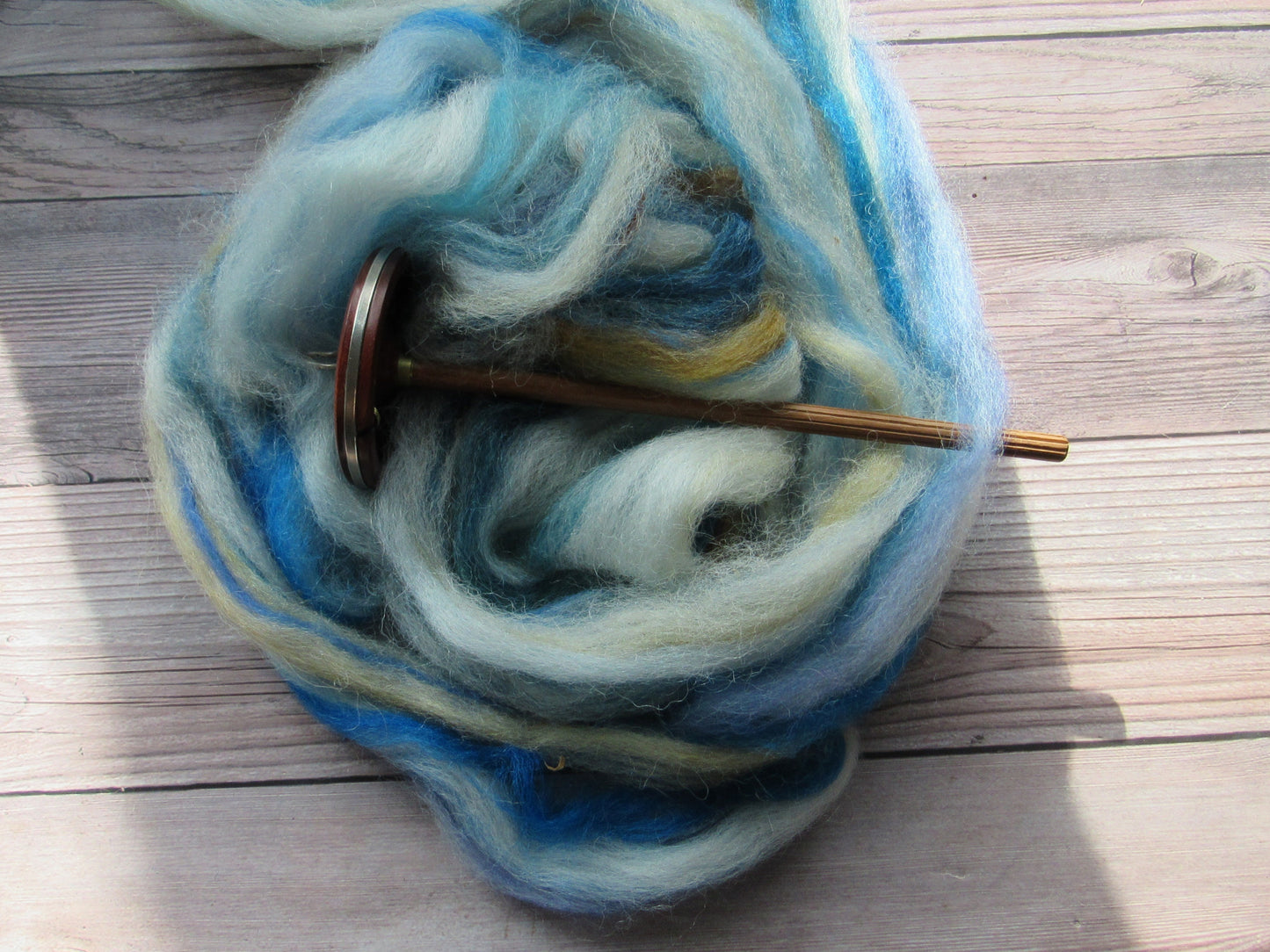 Coopworth/Alpaca OOAK-blue merl